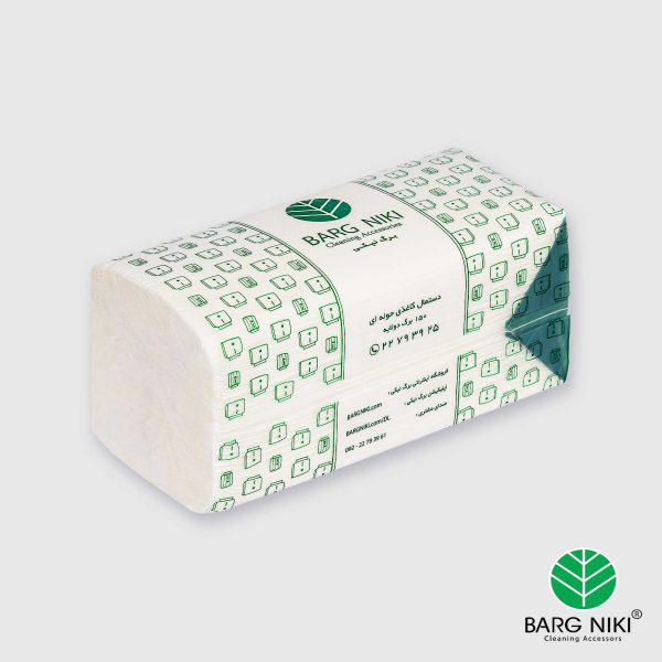 bn-towel-paper-150-01 دستمال حوله ای برند برگ نیکی 150 برگ (بسته 18 عددی) - Image 1